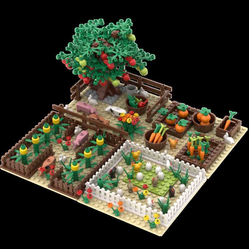 Farm Chicken House MOC Compatible Mor Brand Toys Building Block Classic ...