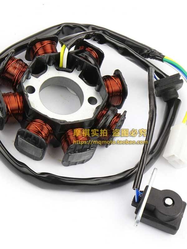 Gy6 Scooter 50 Engine Ignition Coil, Four Stroke 48Cc 80Cc Power ...