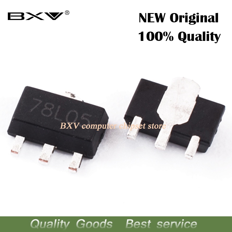 50pcs/lot 78L05 SOT89 SOT-89 SOT SMD 5V three-terminal regulator patch ...