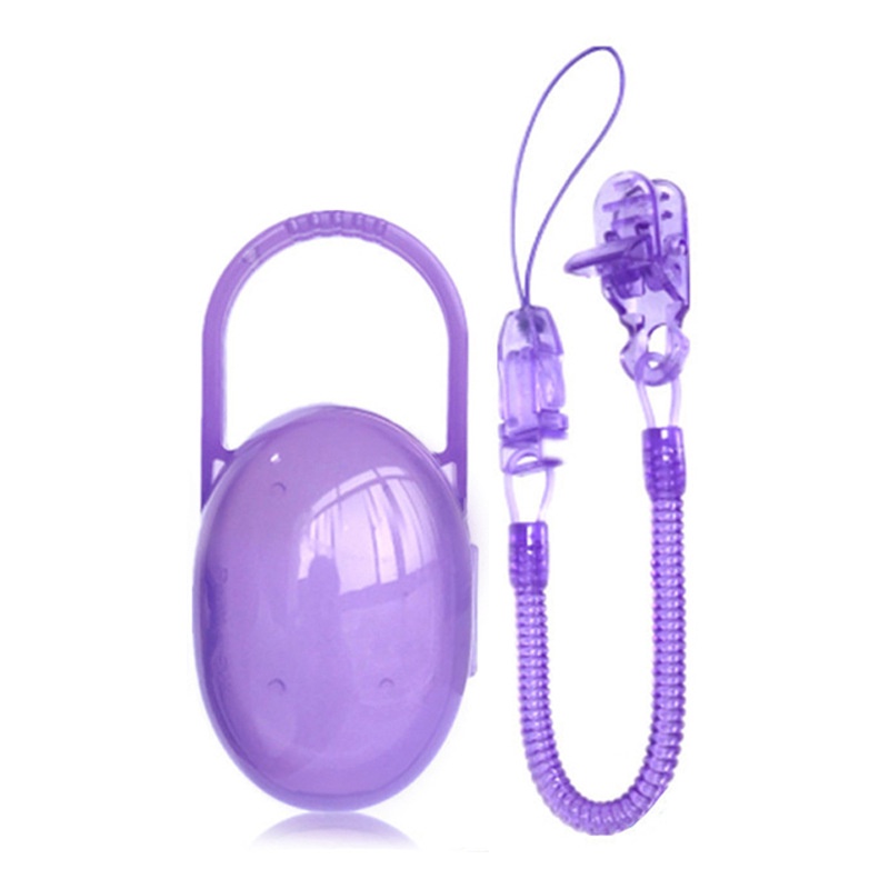Special storage box for baby spring pacifier clip / baby pacifier chain ...