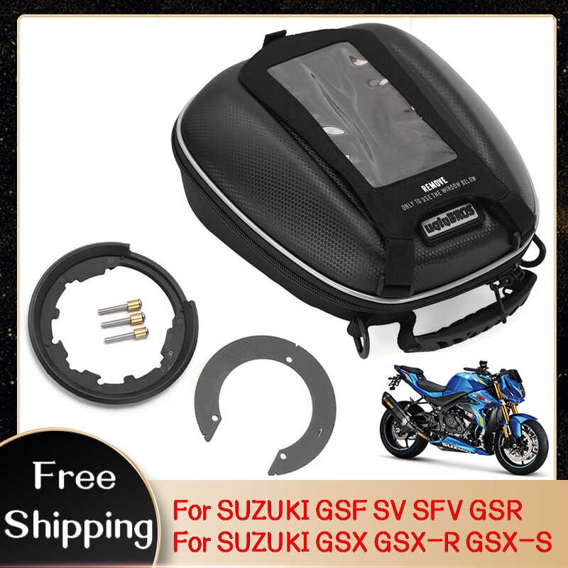 Tank Bag para sa SUZUKI GSXR 600 GSX1300R GSF1250 SV 650N/S GSR600 GSX