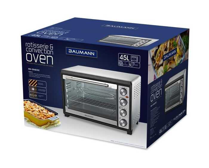 Baumann Convection & Rotisserie Oven 45 L Shopee Philippines
