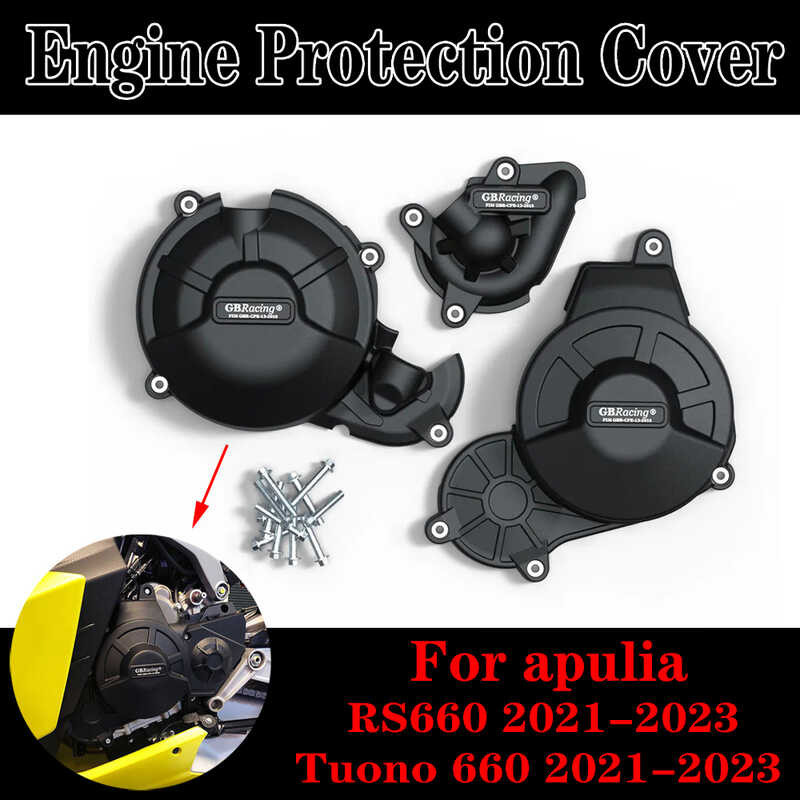 RS 660 2021-2023 Engine Guard Gbracing Cover For Aprilia TUONO 660 RS ...