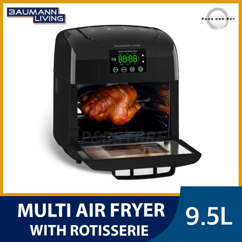 Baumann Multi Air Fryer XR Kasama Si Rotisserie Baumann Living Air