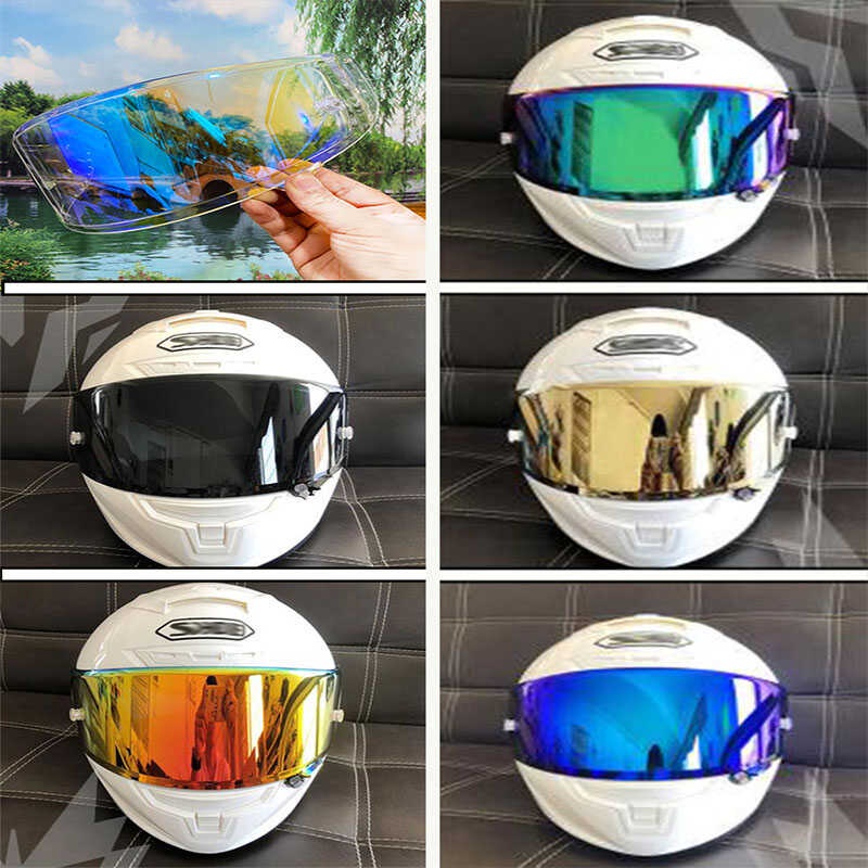 Full Face Helmet Revo Visor Anti-fog Motorcycle Helmet Lens For SHOEI ...