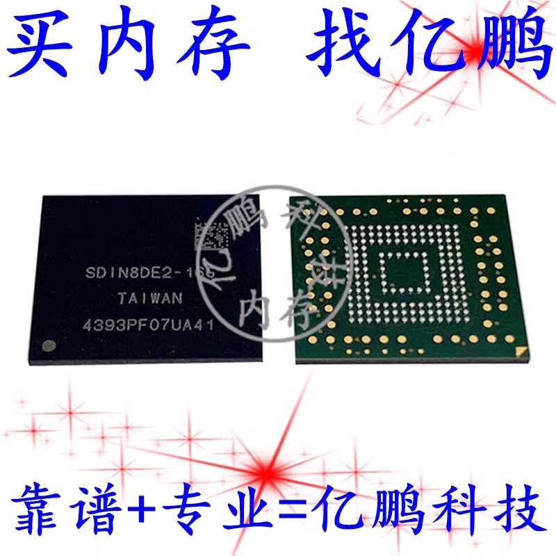 SDIN8DE2-16G BGA153 Ball EMMC 4.5 16GB Unplugged and Tested with Empty ...