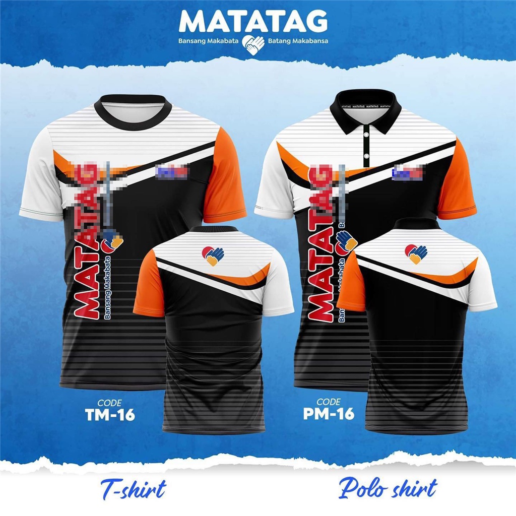 LND - MATATAG UNIFORM SUBLIMATION DEPED BADGE TSHIRT FOR MEN AND WOMEN ...