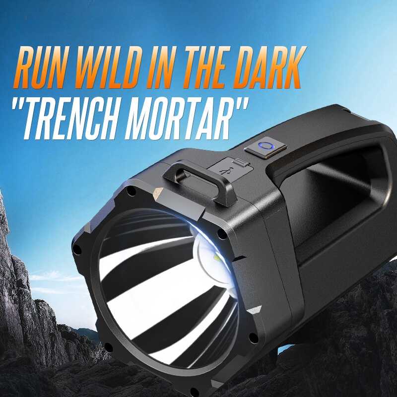 2000M long range Searchlight High Power flash lights rechargeable