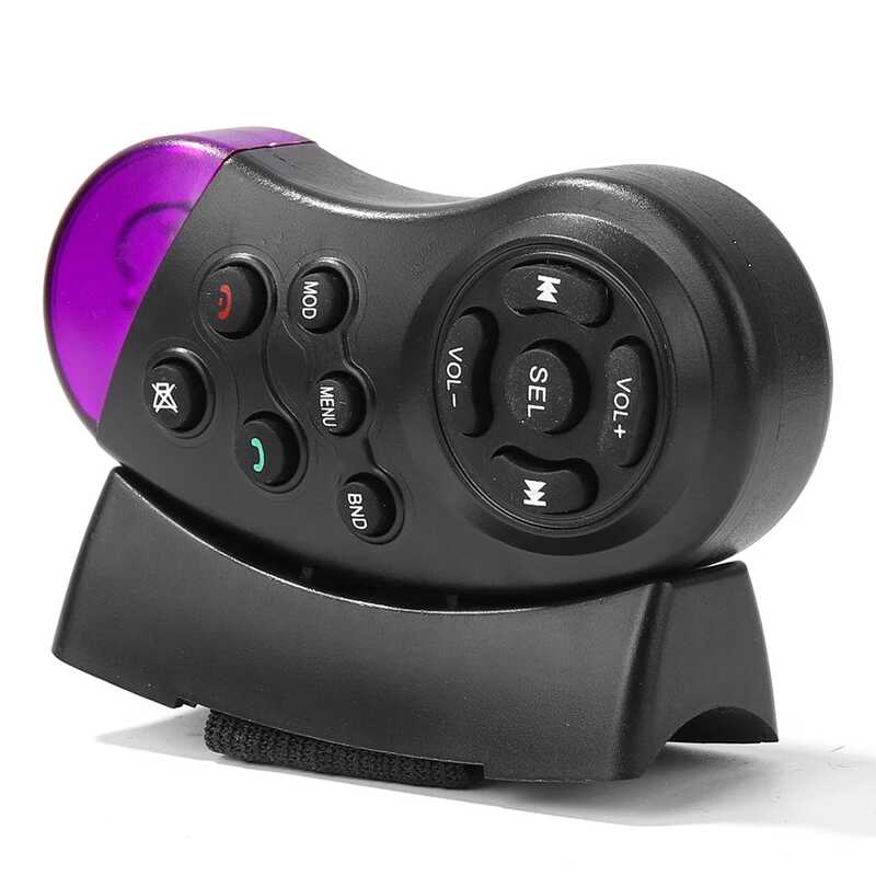 11-Key Wireless Steering Wheel Remote Control para sa Car Radio AAA ...
