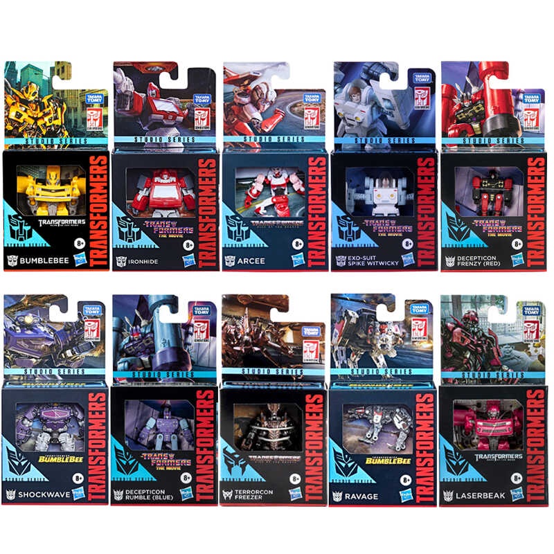 Transformers Studio Series 86 Core Bumblebee Ironhide Ratchet Wheelie ...