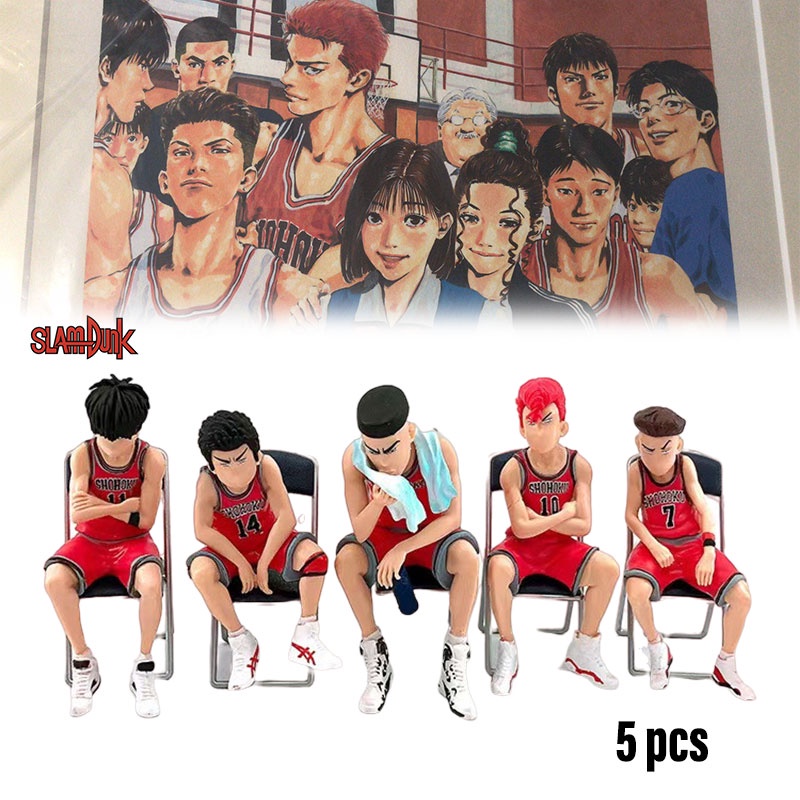 Anime Figures Basketball GK Shohoku Team Bench Style Sakuragi Hanamichi ...