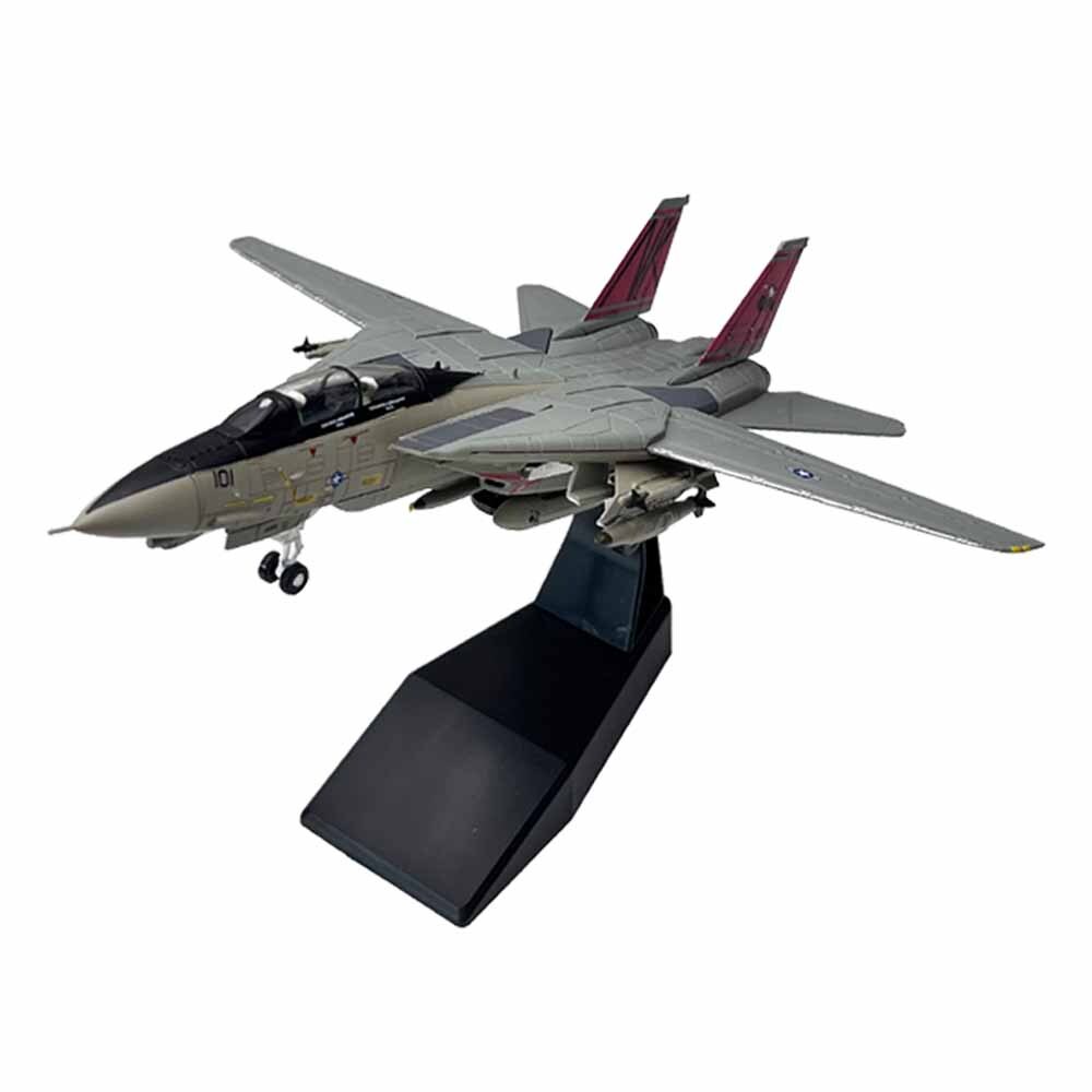 1/100 Scale US Grumman F-14 F14 Tomcat Bombcat Fighter Diecast Metal ...