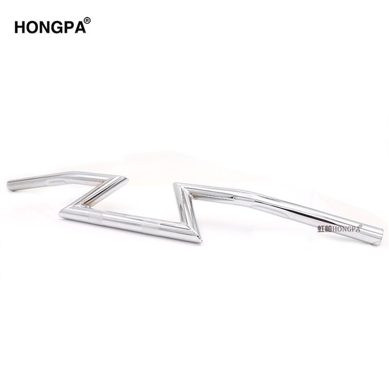 1'' 25mm Vintage Motorbike Handle Grips handguard Z bars Drag Bars Para