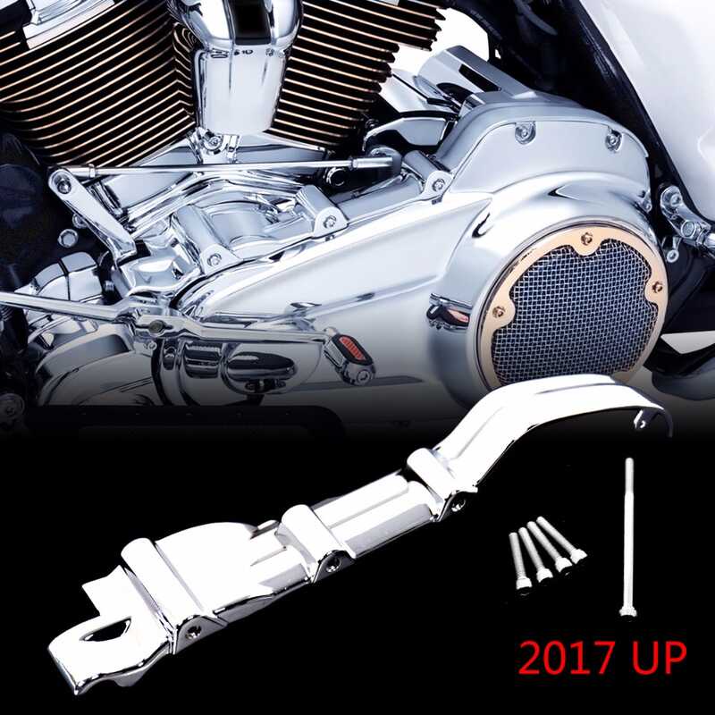 Chrome Inner Primary Accent Cover Para sa Harley Touring Street Glide ...