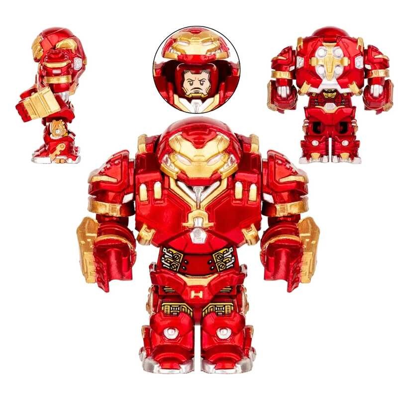 Iron Man Hulkbuster Building Blocks Mini Action Figure Bricks Mga ...