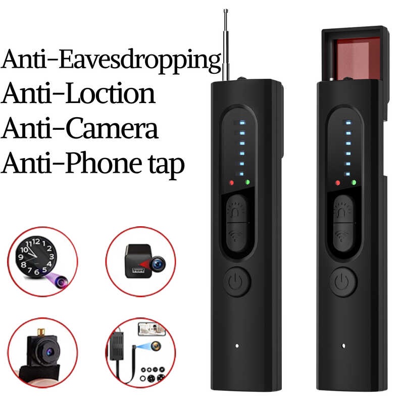 X13 RF Signal Hidden Camera Detector Anti Spy Candid Pinhole Camara ...