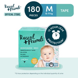 RASCAL + FRIENDS Pants Super Jumbo Box LARGE (10-15 kgs) - 52 pcs x 3 (156  pcs) - Diaper Pants