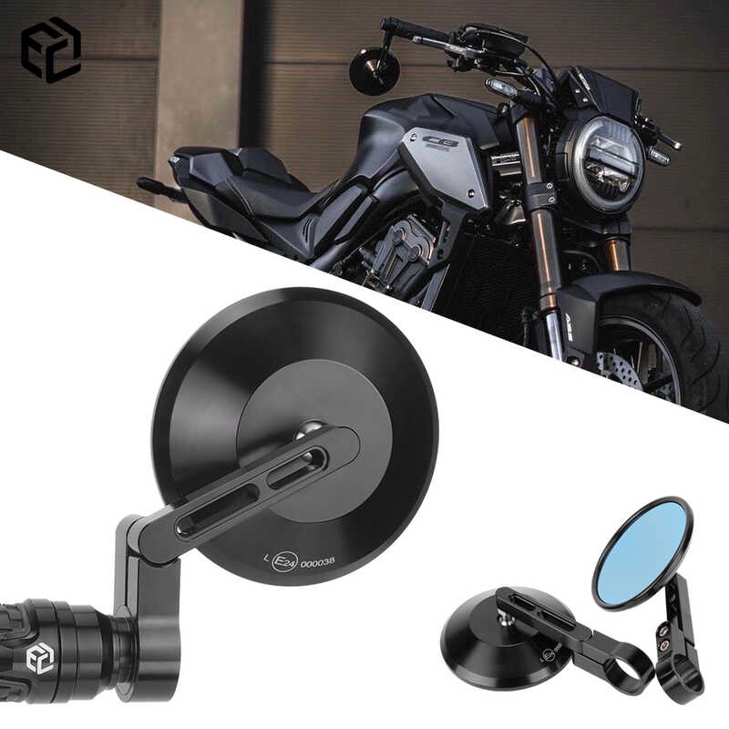 Para Sa Cb650r Motorcycle Bar End Side Mirror For Honda Cb1300 Cb1100 Cb400 Cb650f Cb1000r