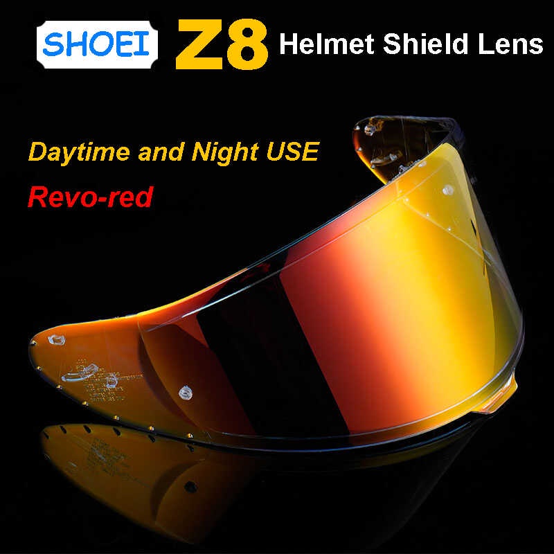 Motorcycle Helmet Visor for SHOEI Z8 NXR2 RF1400 CWR-F2 Day and Night ...