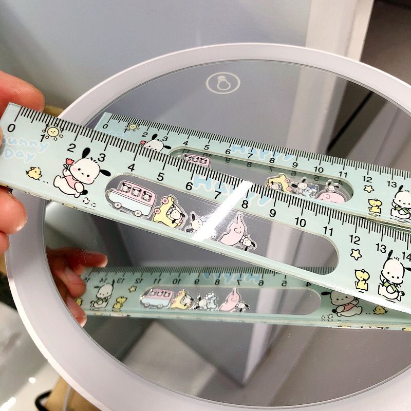 1pcs Cartoon Sanrio Series Rocking Ruler Cute SpongeBob SquarePants ...