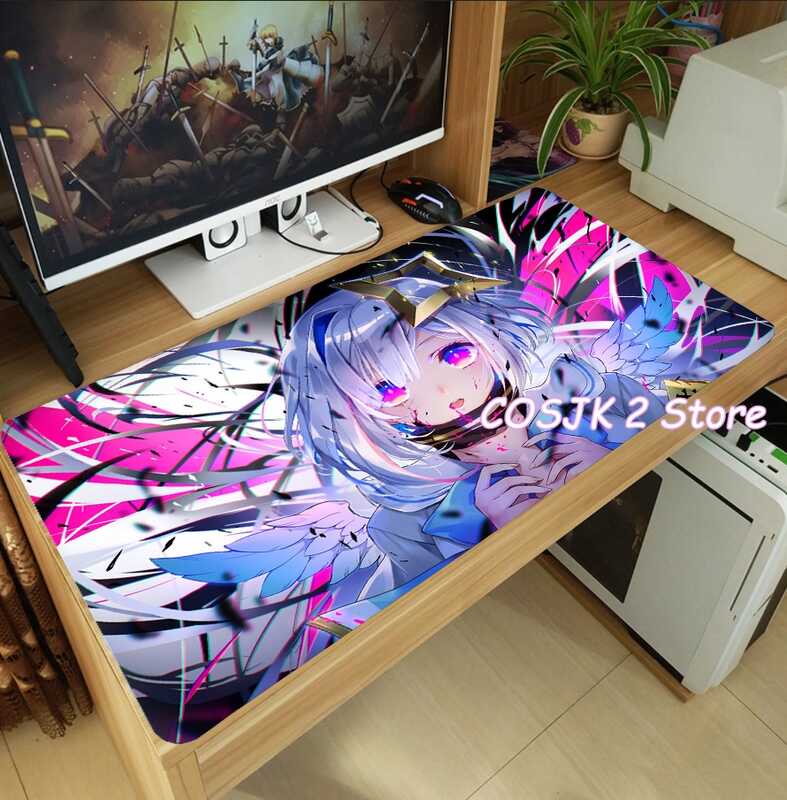 Anime Hololive Vtuber Amane Kanata Kiryu Coco Mouse Pad Thicken Laptop ...