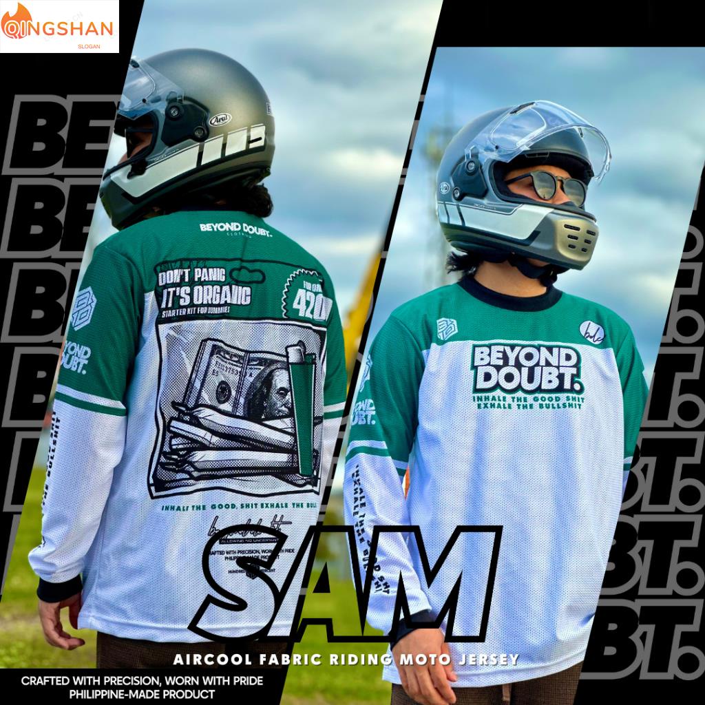 SAM DESIGN AIR COOL FABRIC RIDING MOTO RIDING JERSEY | Shopee Philippines