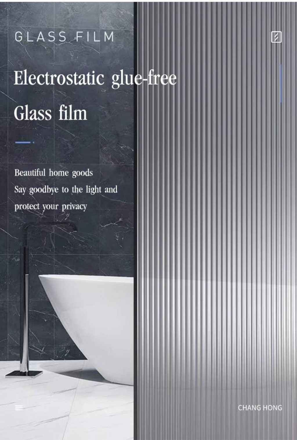 Reeded Glass Sticker | Shopee Philippines