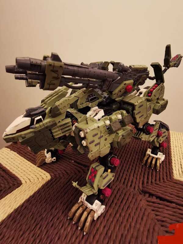BT Model Building Block ZOIDS RZ-041 Liger ZERO Panzer 1:72 Scale Full ...