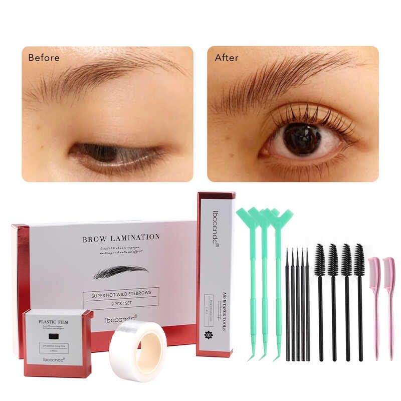 Lamination Brow Kit DIY Eyebrow Styling Safe Perm Eyebrow Set Curling ...