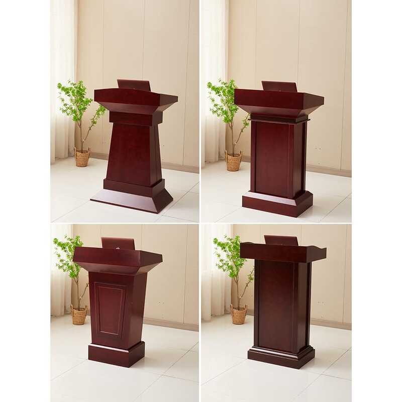 Solid wood speech Emcee's welcome consultation and guidance desk, oath ...