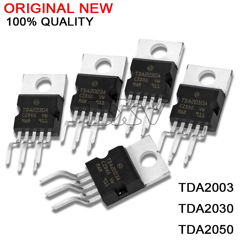 10pcs TDA2003 TDA2030 TDA2050 Transistor TO-220 TDA2003A TDA2030A