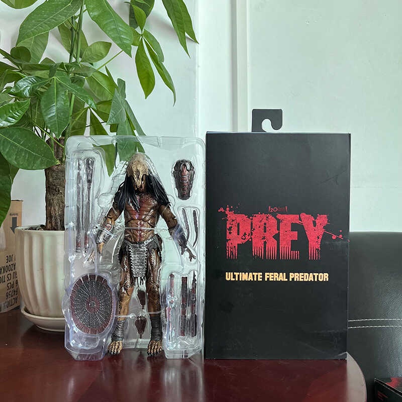 NECA Figure Collectible Prey Ultimate Feral Predator 7inch Scale Action ...