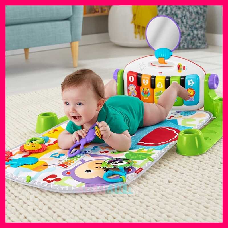 Mattel FisherPrice Deluxe Kick N Play Piano Gym Baby Mat / Fisher
