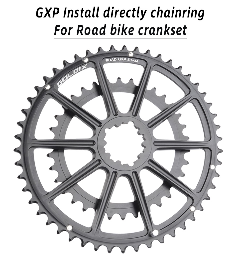 Fixie Crankset LAIJIANG GOLDIX Cranksets 160mm Hollow Integrated