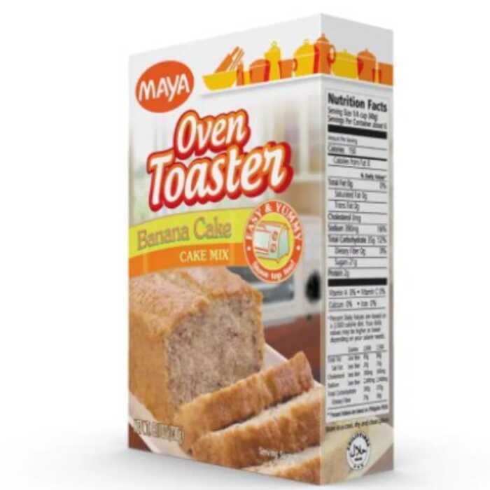 Maya Banana Cake Mix Oven Toaster ( 230g ) Shopee Philippines