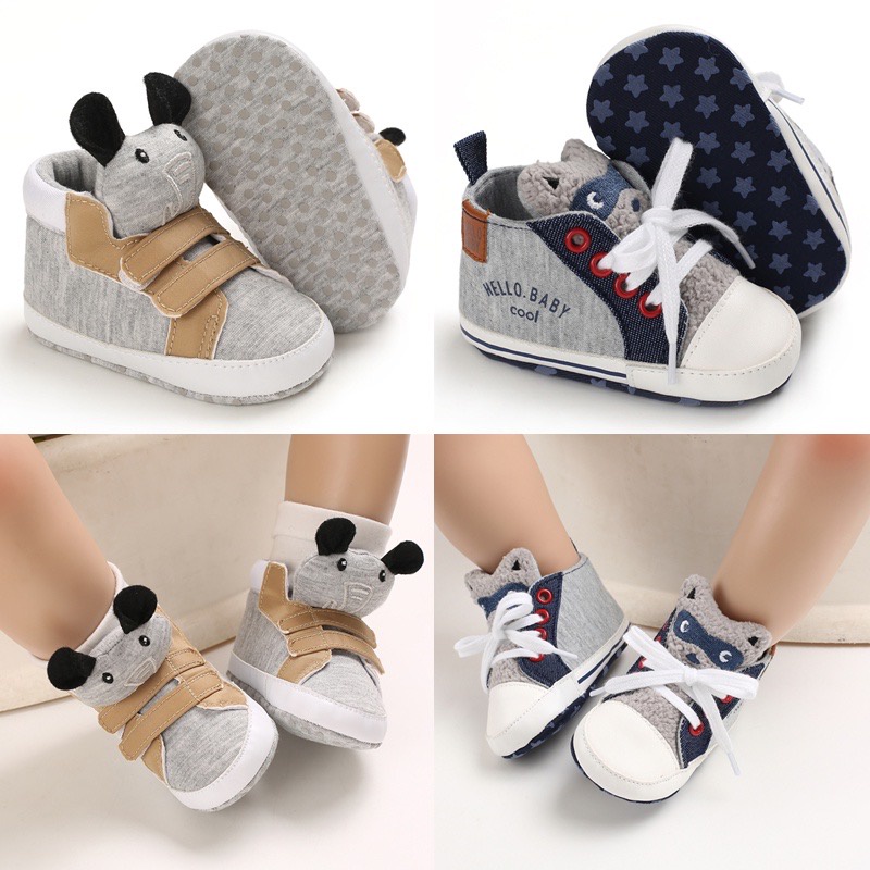 Fashion Brand Shoes Newborn Baby Boys Shoes for 1 Year Infant Soft Sole ...