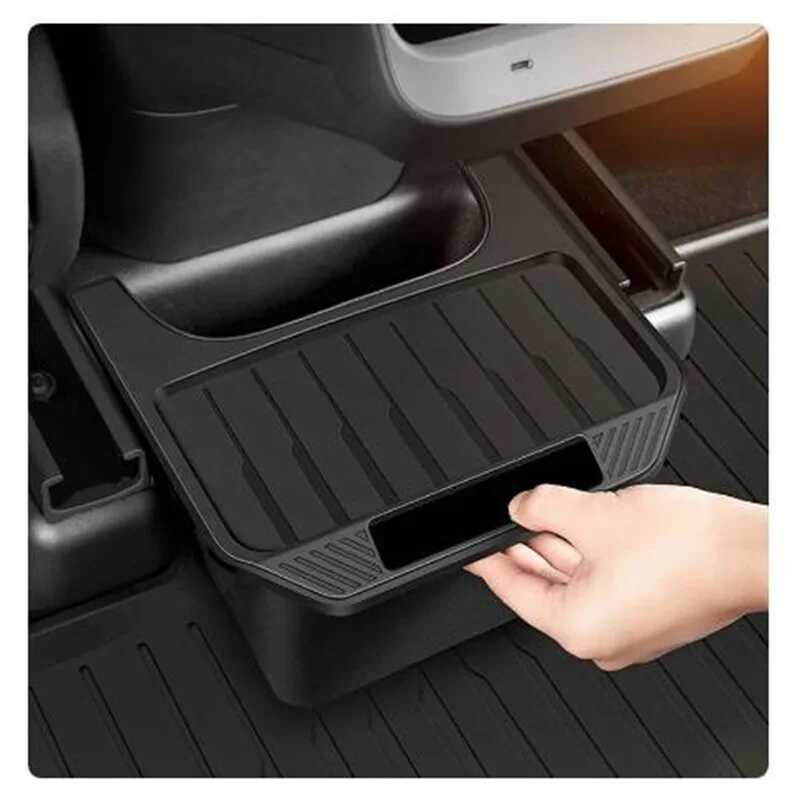 2022 2023 Tesla Model Y Rear Center Console Storage Box Itigil ang ...