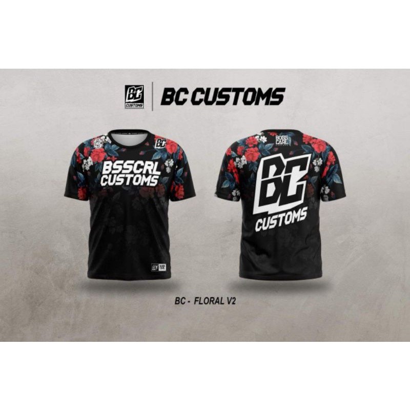 FLORAL V2 Customized T-Shirt by BC Customs | Shopee Philippines
