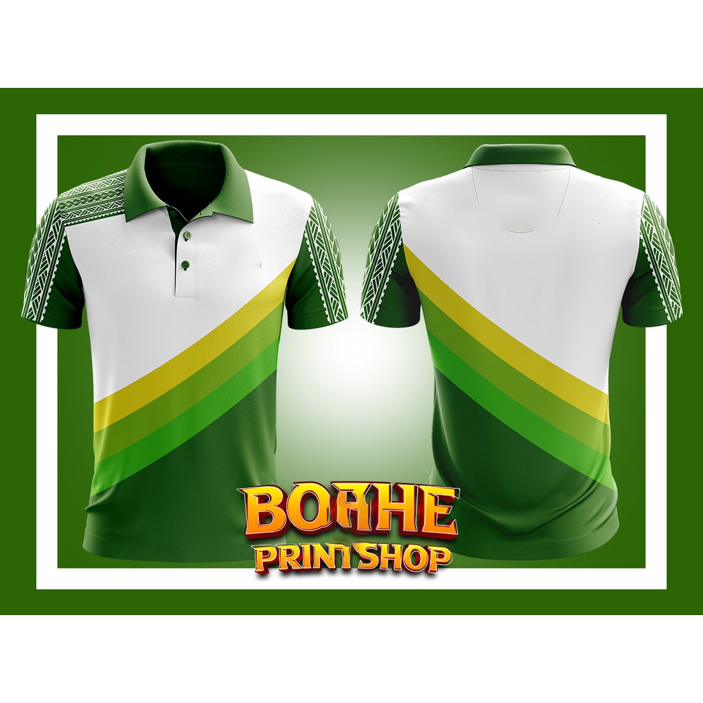 Full Sublimation Polo Shirt Code with logo Support for customized
