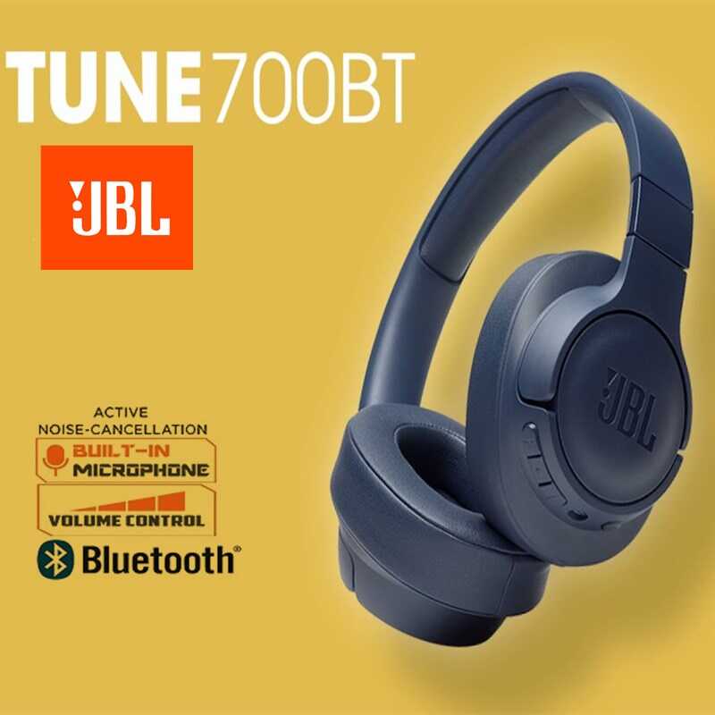 JBL TUNE 700BT T700 Wireless Bluetooth Headphones Deep Bass Gaming Sports PC Headset with Mic