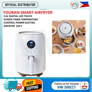 2.6L 220V Electric Air Fryer Deep Fat Free Frying Healthy No Oil Cooker  Pizza Fryer for French fries EU Plug - AliExpress