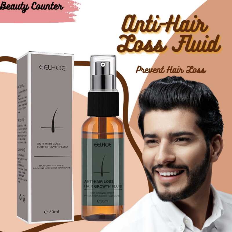 Very Effective Anti Hair Loss Hair Growth Fluid Serum 30 Ml Shopee