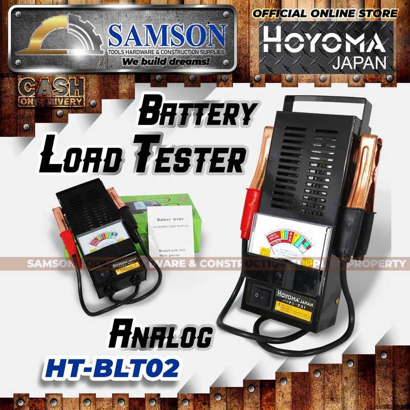 HOYOMA Japan Analog Battery Load Tester / Digital Battery Load Tester