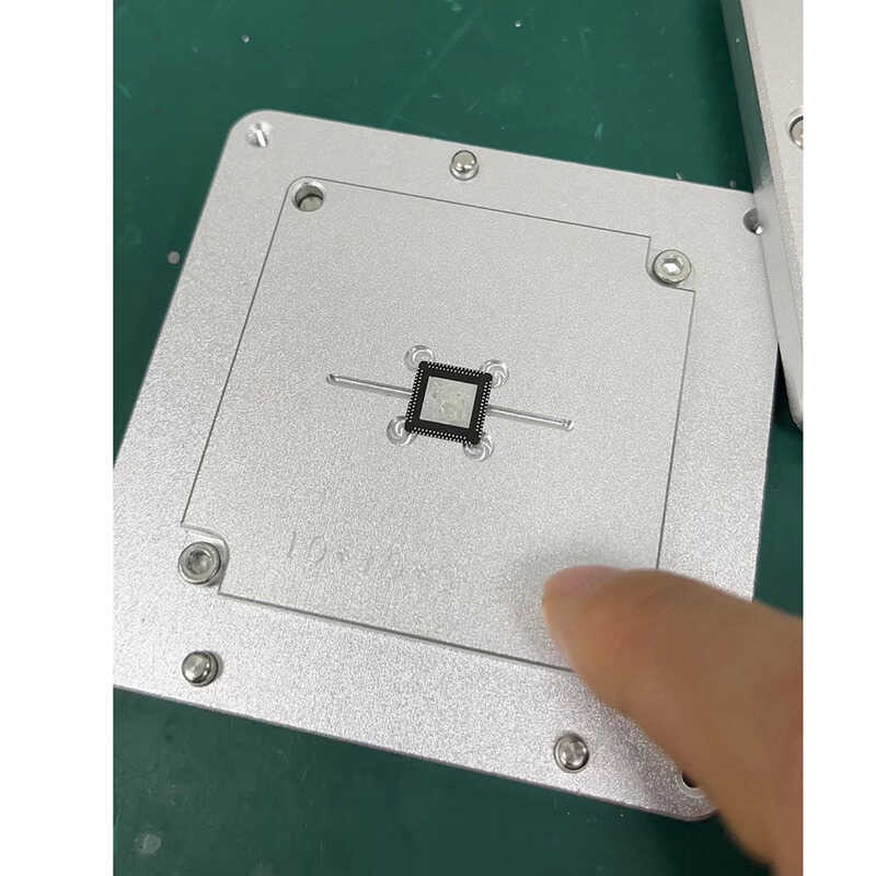 QFN Paste Solder Station Aluminium BGA Reballing Station Stencils