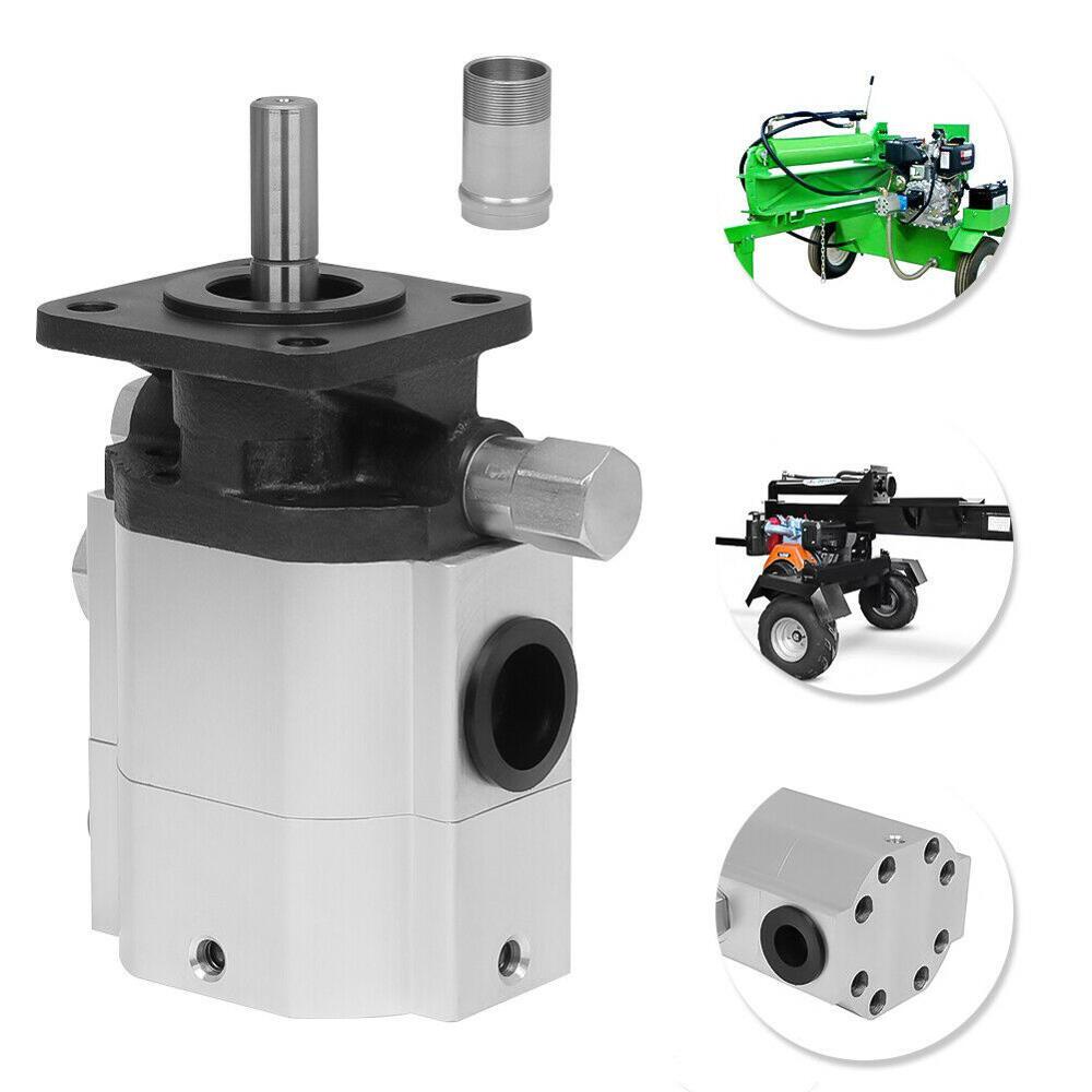 11 GPM Hydraulic Log Splitter 2 Stages Hi Lo Gear Pump Logsplitter ...