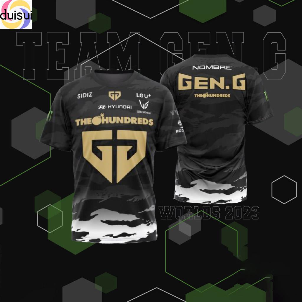 Team GenG Worlds 2024 Jersey Shopee Philippines