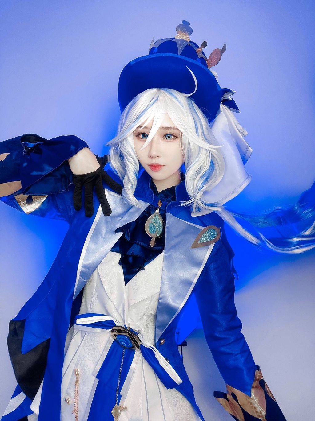 【Wetrose】 Genshin Impact Cosplay Suit Furina De Fontaine God of Justice ...