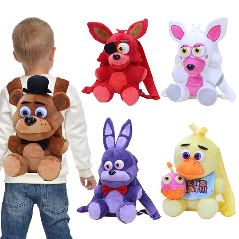 33cm FNAF bag Five Nights At Freddy's plush bag Freddy Fazbear