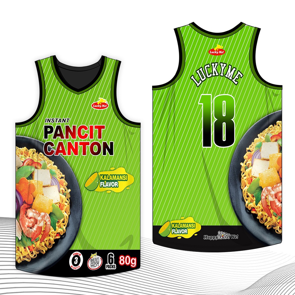 【Ready Stock】NORTHZONE Pancit Canton BASKETBALL JERSEY FREE CUSTOMIZE