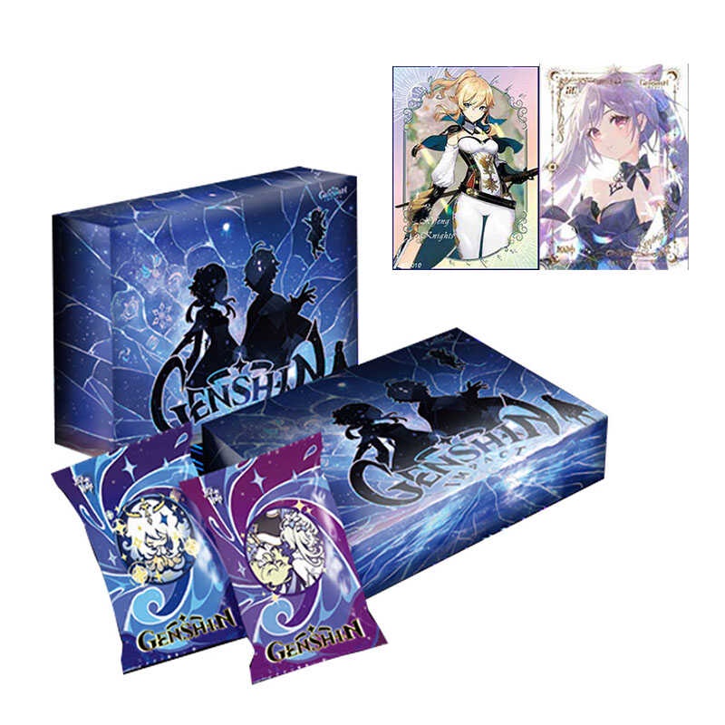 WD Mga Pinakabagong Genshin Impact Cards Anime Project TCG Game Lumine ...